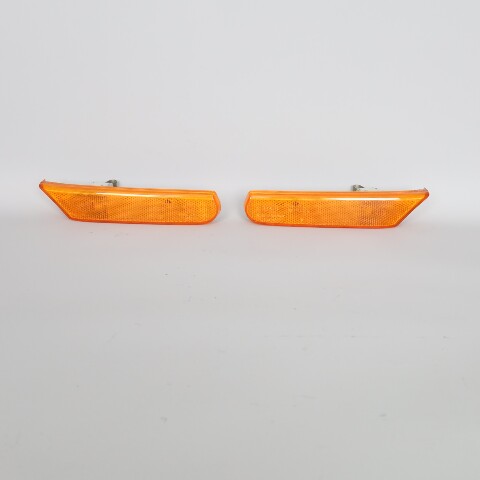 1997-2004 Porsche 911 Boxster Side Marker Light Left Right Pair Amber OEM