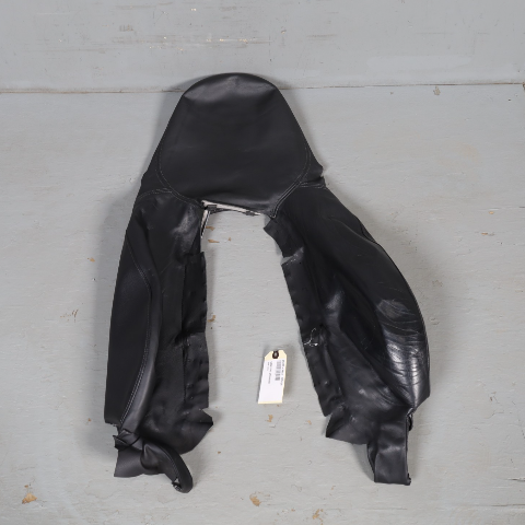 1997-2004 Porsche 911 996 Boxster 986 Seat Backrest Outer Cover Black OEM