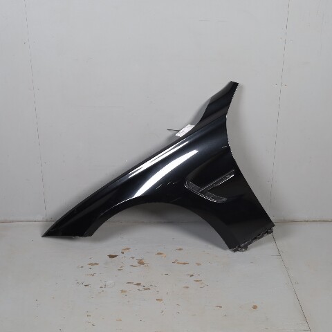 2012-2018 BMW 328i 328i 330i 335i 340i Left Fender Black Sapphire OEM