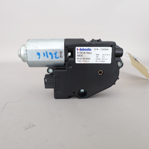 2013 BMW 335i Sunroof Drive Motor 67617316536 OEM