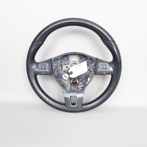 2009-2017 Volkswagen Tiguan 3 Spoke Leather Steering Wheel OEM 1T0419091AC