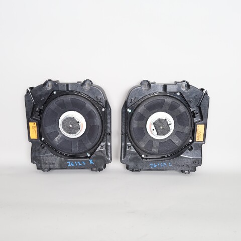 BMW 528i 535i 550i 640i 650i Floor Speaker Subwoofer Pair 65139169687 OEM