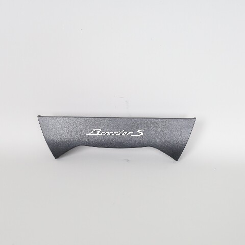 2000-2004 Porsche Boxster "S" Lower Console Trim Batwing OEM 98655233501