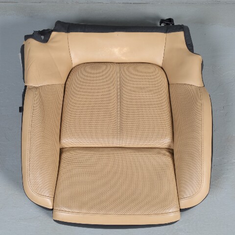 2011-2018 Porsche Cayenne Right Passenger Seat Bottom Cushion Beige Leather OEM