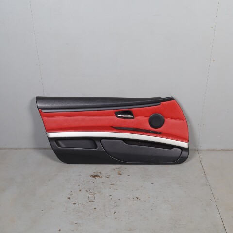 2008-2013 BMW 328i 335i M3 Left Front Door Panel Coral Red OEM