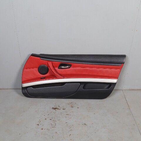 2008-2013 BMW 328i 335i M3 Right Front Door Panel Coral Red OEM