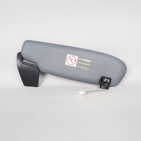 2006-2012 Porsche 911 997 Convertible Left Sun Visor Leatherette Grey OEM