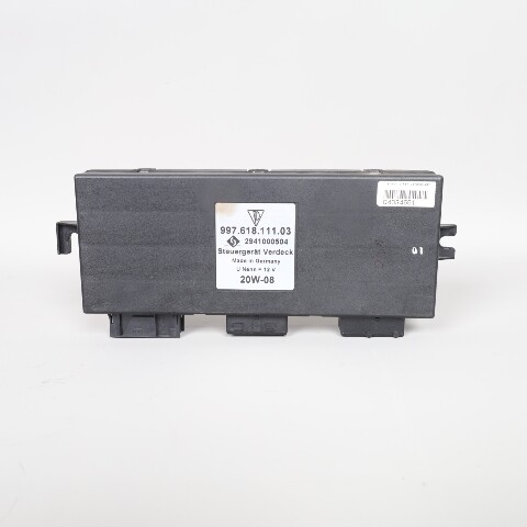 2005-2012 Porsche 911 997 Convertible Top Roof Control Module OEM 99761811103