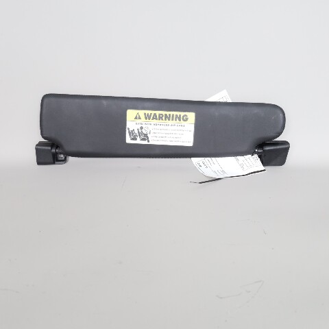2009-2016 BMW Z4 E89 Right Passenger Sun Visor Black OEM 51169167252