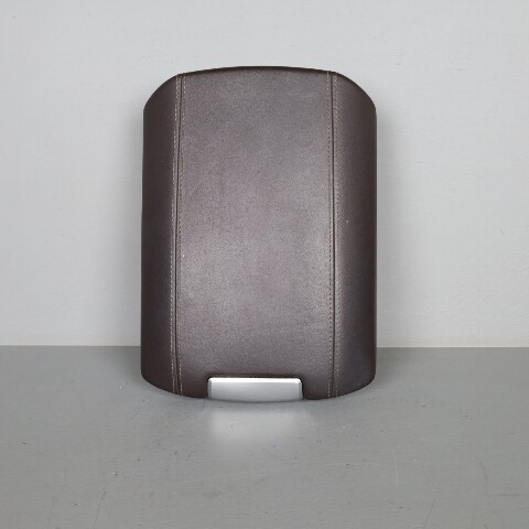 2011-2018 Porsche Cayenne 958 Center Console Arm Rest Lid Espresso Cognac OEM