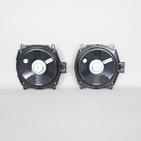 2008-2014 BMW X6 E71 Floor Speaker Subwoofer Set Pair OEM 65139218698
