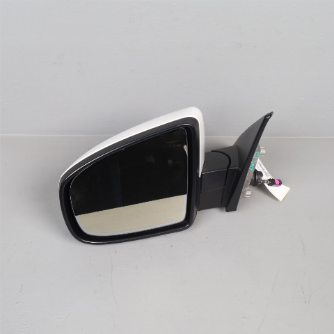 2010-2014 BMW X6 E71 Left Side View Door Mirror White OEM 51167239777