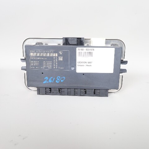 BMW 528i 535i 550i 640i 650i 750i X3 Footwell Module 61359251976 OEM
