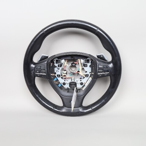 BMW 528i 535i 550i 640i 750i Steering Wheel M-Sport Paddle Shift 32337844103 OEM