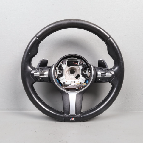 2014-2016 BMW 528i 535i Steering Wheel M-Sport Paddle Shift 32307851230 OEM