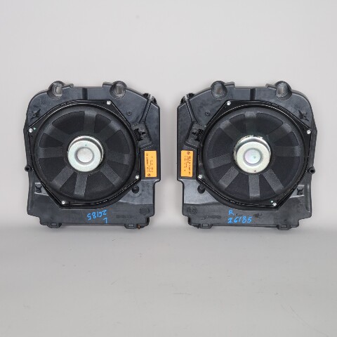 BMW 528i 535i 550i 640i 650i Floor Speaker Subwoofer Pair 65139169687 OEM