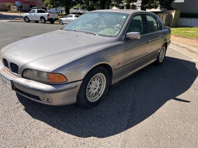 2000 BMW E39 528i Parts - M52 Engine Montana Grey Leather - Stock #26194