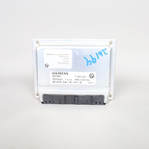 1999-2000 BMW 528i E39 Engine Computer Module ECU ECM DME OEM 12147503431