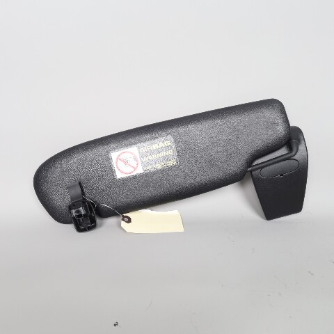 1999-2004 Porsche 911 996 Convertible Right Passenger Sun Visor OEM Black