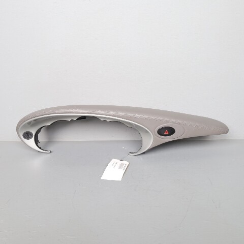 2002-2004 Porsche 911 996 Speedometer Cover Grey Leather OEM Arctic Silver Trim
