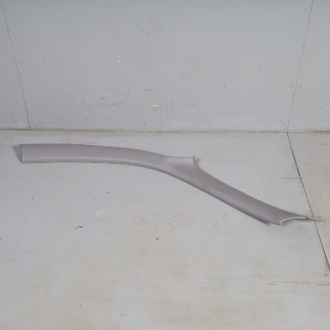 1999-2004 Porsche 911 Coupe Left A Pillar Trim Molding Leather Grey OEM