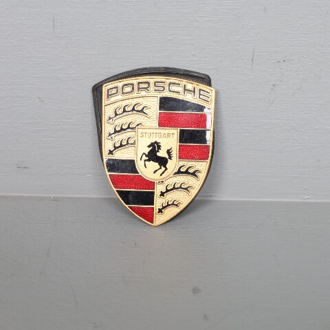 Porsche 911 Boxster Cayenne Hood Emblem Crest Badge OEM 99655921100