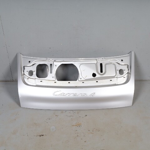 1999-2004 Porsche 911 996 Bare Engine Deck Lid Cover OEM Arctic Silver