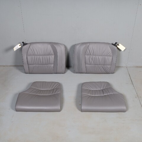 2002-2004 Porsche 911 996 Coupe Rear Seat Set Graphite Grey OEM