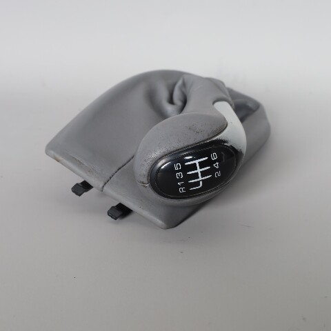 2000-2004 Porsche 911 996 Boxster 986 6 Speed Shift Knob OEM Graphite Grey