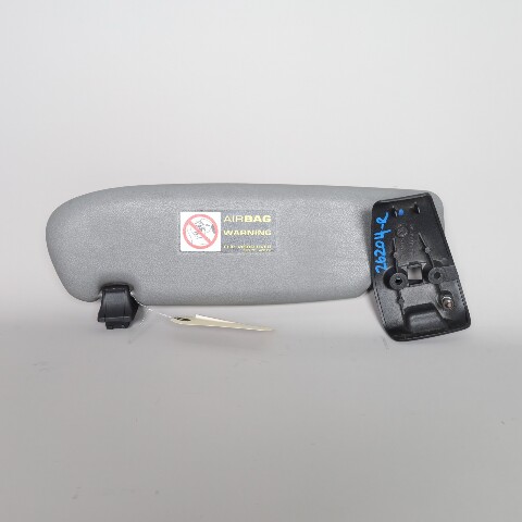 1999-2004 Porsche 911 996 Convertible Right Passenger Sun Visor OEM Grey