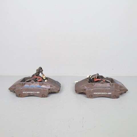 1997-2012 Porsche Boxster Cayman 986 987 Rear Brake Calipers Brembo Black OEM