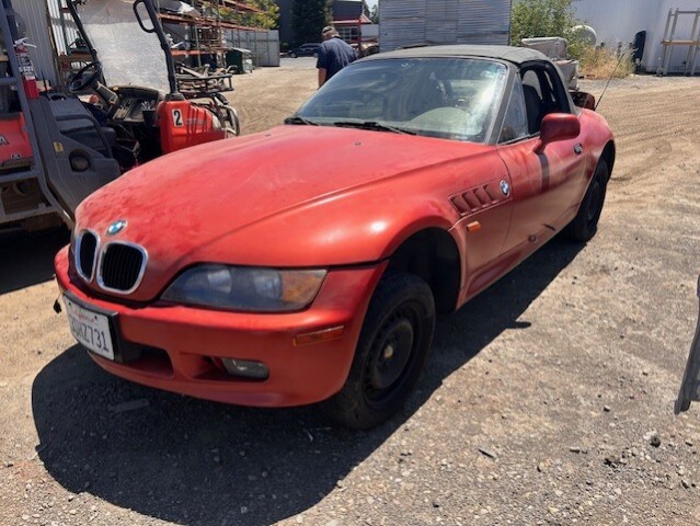 New Arrival:1996 BMW Z3 Roadster (E36/7) - Orange - Stock #26221