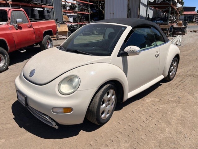 New Arrival:2003 Volkswagen New Beetle Convertible - Harvest Moon Beige - Stock #26224