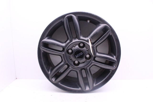 2011-2014 Mini Cooper Clubman 16 x 6 1/2 6 Spoke Black Alloy Wheel 36116793404 OEM