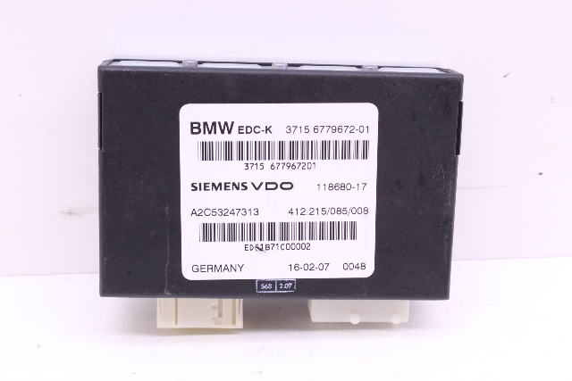 2006 2007 2008 BMW M5 M6 Electronic Suspension Damping Control Module - 37156779672 OEM
