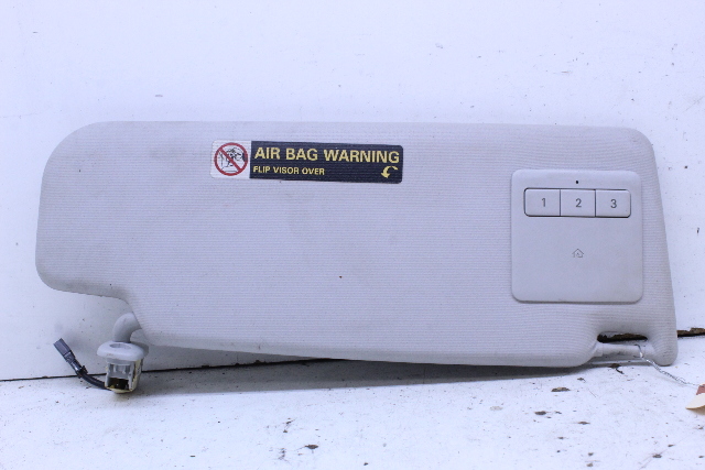 2002-2005 Volkswagen Passat Driver Left Sun Shade Visor 3B0857551AP OEM