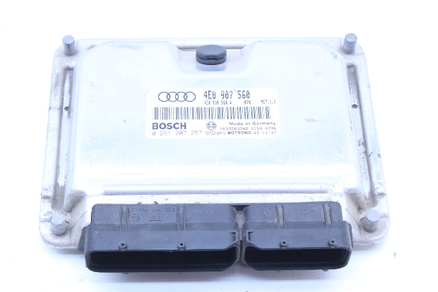 2003-2004 Audi A8 Engine Computer Module ECU ECM DME 4E0907560 OEM