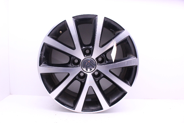 2015 2016 Volkswagen Jetta 16 x 6 1/2 5 Spoke Alloy Wheel 5C0601025BM OEM