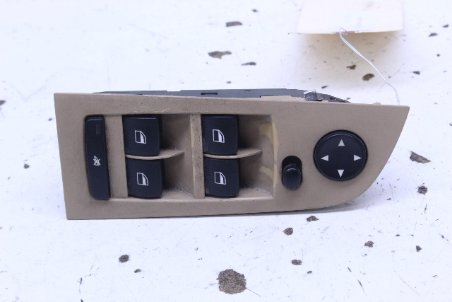 2006-2011 BMW 328i 335i M3 Sedan Front Power Window Switch Left Driver Master - 61319132131 OEM