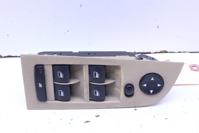 2006-2011 BMW 328i 335i M3 Sedan Front Power Window Switch Left Driver Master - 61319132131 OEM