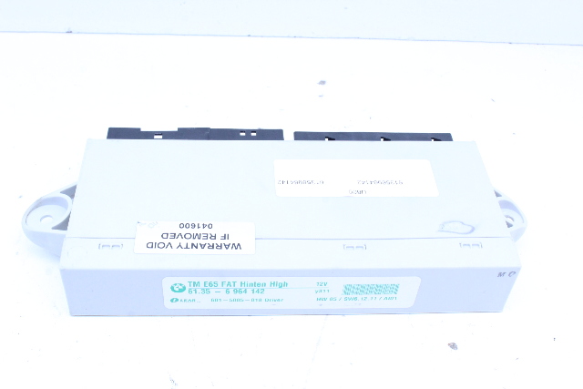 2002-2008 BMW 745i 750i Left Rear Door Control Module 61356964140 OEM