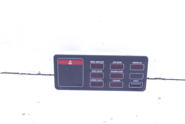 BMW Check Control Panel Module Display 62141375750 OEM