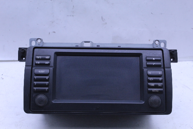 2004-2006 BMW 325i 330i M3 AM FM Radio Display On-board Monitor Wide Screen OEM