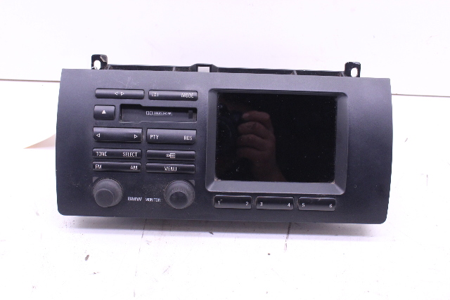 2000-2006 BMW X5 AM FM Radio Cassette Receiver Head Unit 65528378945 OEM