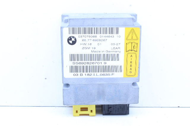 2002 2003 2004 BMW 745i E65 SRS Control Module OEM