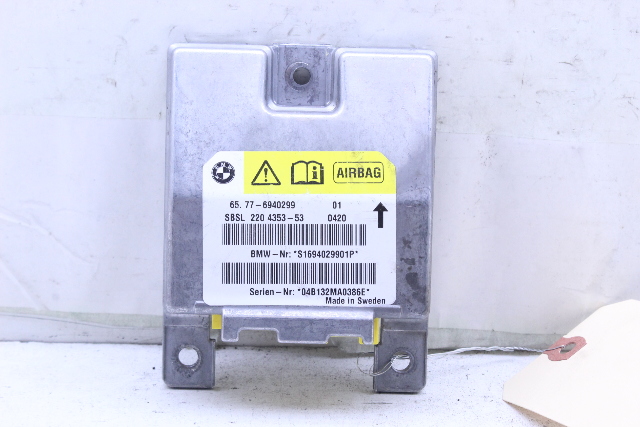 BMW SRS Control Module B Pillar Left - 65776940299 OEM