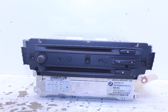2006 BMW 325i 330i Radio Navigation CD DVD GPS Player Unit CCC 6974917 OEM