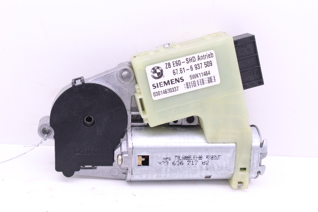 2002 BMW 530i Sunroof Motor OEM