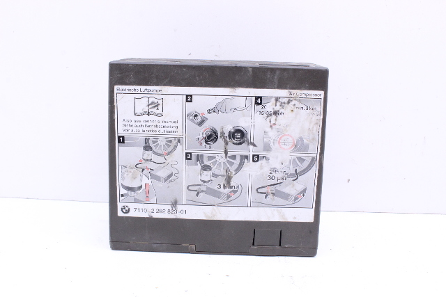 2008 2009 2010 2011 2012 2013 BMW M3 Tire Air Compressor Portable Inflator - 71102282823 OEM