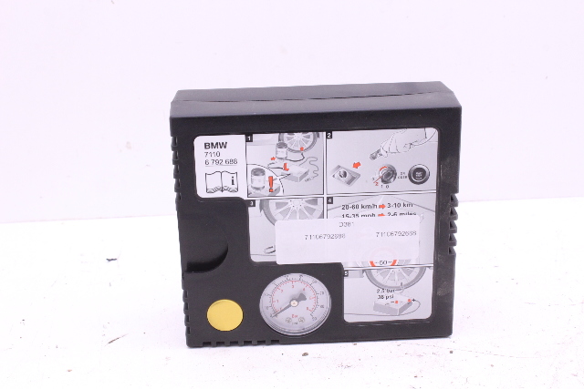 BMW Air Compressor Spare Tire Inflator - 71106792688 OEM